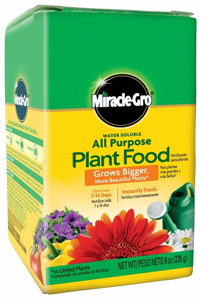 Scotts Miracle Gro 2000992 8 Oz Water Soluble All Purpose Plant Food - Quantity Of 2 1