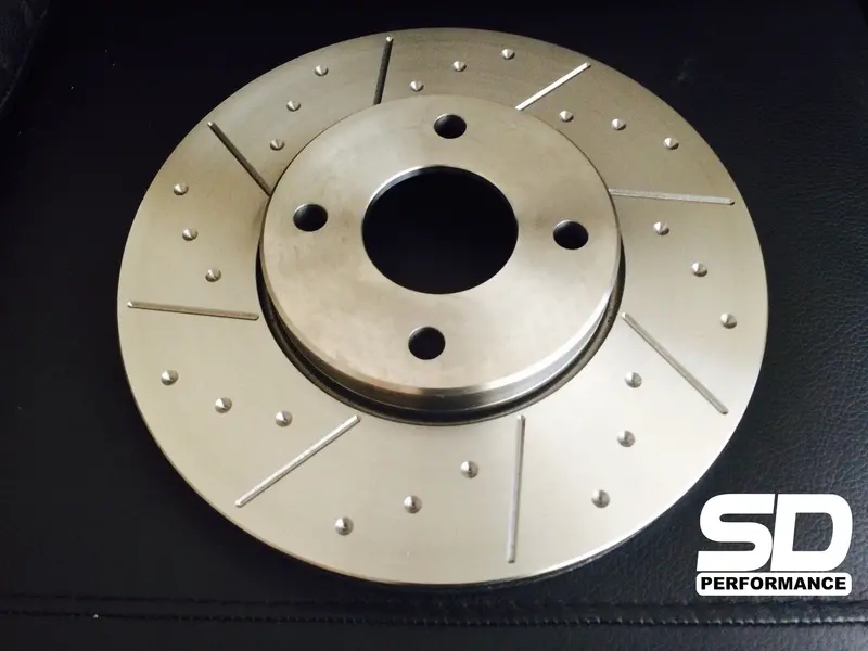 Sd Performance Fiesta Mk7 St180 Performance Front Discs 1