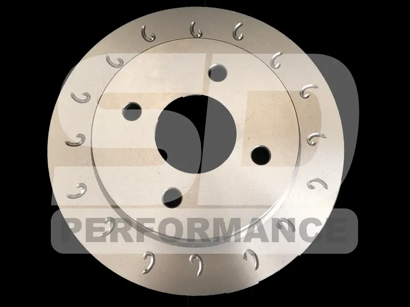 Sd Performance Fiesta Mk7 St180 Performance Rear Discs - J Hook 1