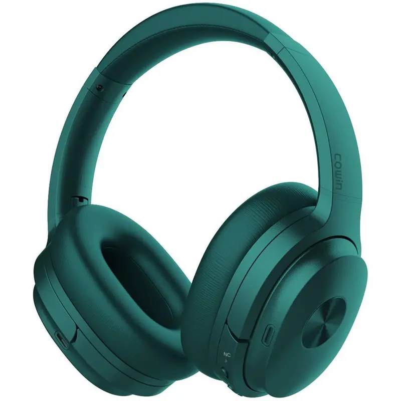 Se7 Dual Feedback Active Noise Cancelling Bluetooth Headphones, Teal 1