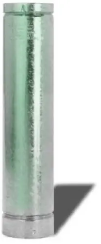 Selkirk 104060 4" X 60" Round Type B Gas Vent Chimney Pipe - Quantity Of 6 1