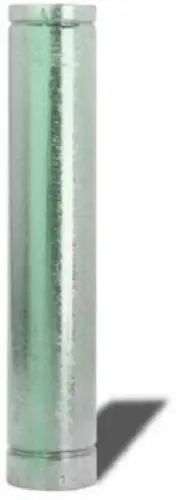 Selkirk 106060 6" X 5' Round Type B Gas Vent Chimney Pipe - Quantity Of 4 1