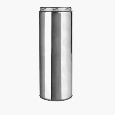Selkirk 206024 6" X 24" 6T-24 Ss All Fuel Double Wall Insulated Chimney Pipe 1