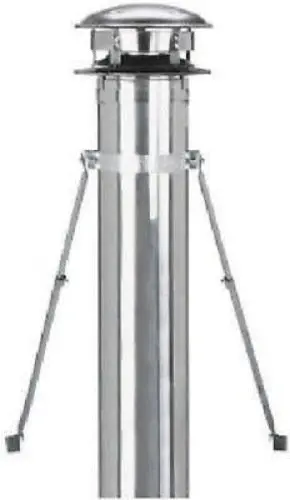 Selkirk 208440 8" 8T-Rbk Roof Brace Kit For Chimney Stove Pipe - Quantity Of 1 1