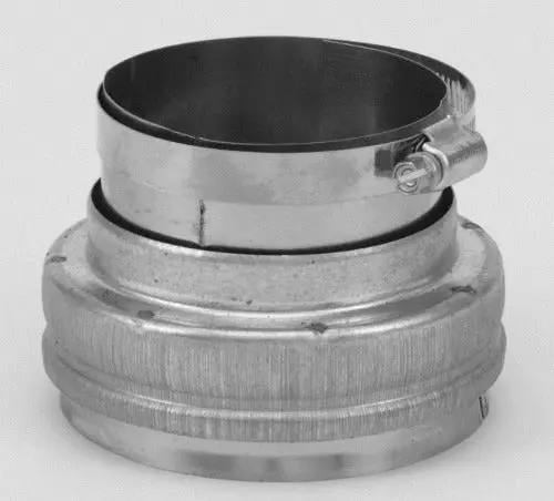 Selkirk 243241 3Vp-Mfc 3" Pellet Stove To 4" Pipe Multi Fit Connector / Adaptor - Quantity Of 1 1
