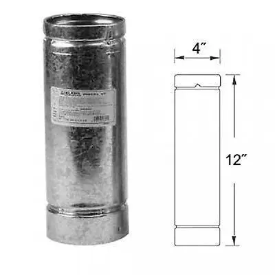 Selkirk 244012  4" X 12", 4Vp-12, Type L Pellet Stove Chimney Pipe 1