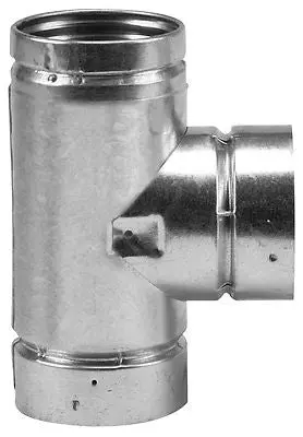 Selkirk 244100 4Vp-Ts 4" Type L Pellet Stove Chimney Vent Tee W Cap 1