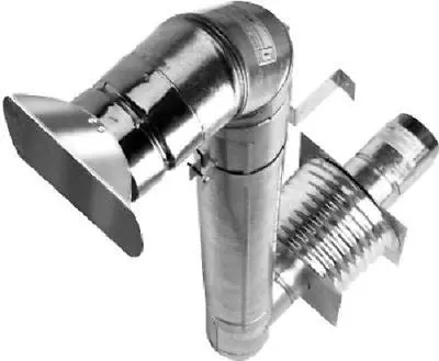 Selkirk 284875 Thru Wall 3" - 4" Type L Pellet Vent System / Kit 1