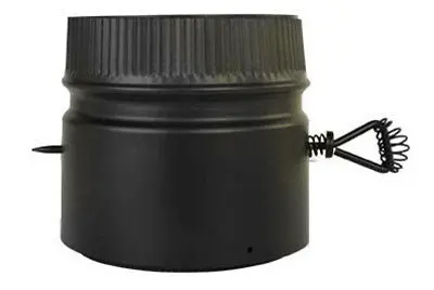 Selkirk Dsp6dk-1 6" Diameter Stove Pipe Damper Kit 1