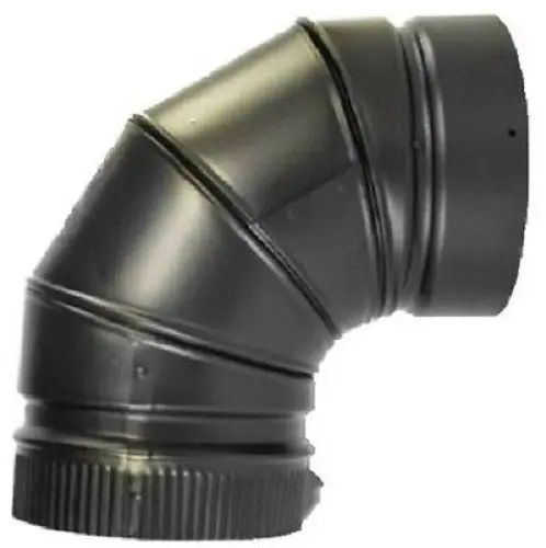 Selkirk Dsp6e9-1 6" 90 Degree Double Wall Chimney Smoke Stove Pipe Elbow - Quantity Of 1 1