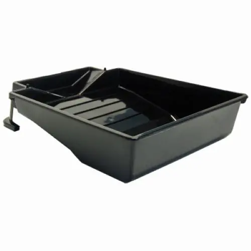 Shur-Line 50095 9" Deep Well Black Plastic Re-Usable Paint Tray 1