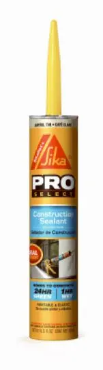 Sika 515311 Pro Select 10.1 Oz Tube Of Capitol Tan Construction Sealant 1