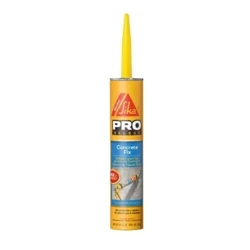 Sika Pro 515318 10.1 Oz Tube Of Concrete Masonry Stucco Crack Repair Caulk 1