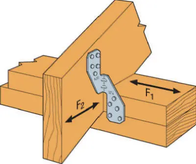 Simpson # H2.5A-West H2.5A Hurricane Lumber / Construction Ties - Quantity Of 100 1