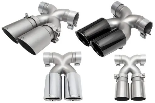 Soul Performance Porsche 718 Boxster / Cayman Bolt-On X-Pipe With Tips 1