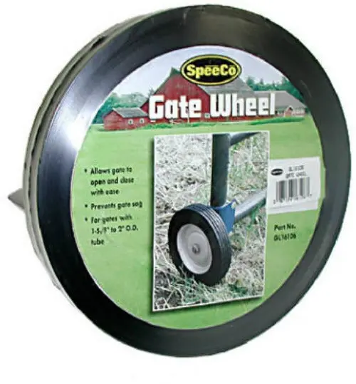 Speeco Products S16100600 Farmex Replacement Rolling Fence / Gate Wheel - Quantity Of 2 1