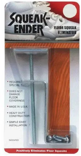 Squeak Ender 2084 Hardwood Floor / Subfloor Squeak Eliminator Bracket Kit - Quantity Of 1 1