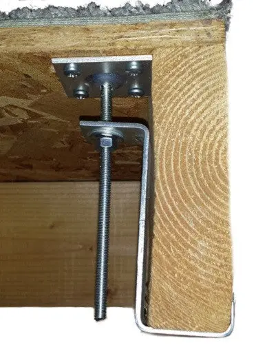 Squeak Ender 2084 Hardwood Floor / Subfloor Squeak Eliminator Bracket Kit - Quantity Of 12 1