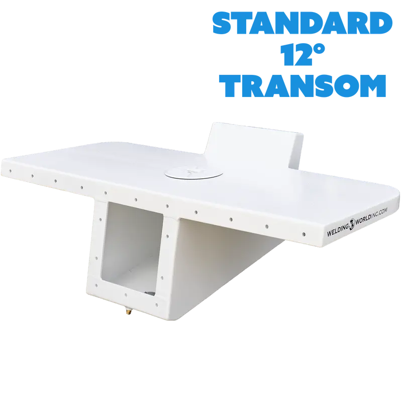 Standard Apex Single Engine 12° Transom Bracket 1