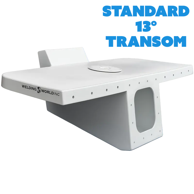 Standard Apex Single Engine 13° Transom Bracket 1