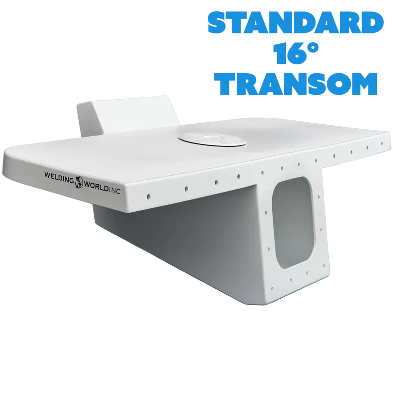 Standard Apex Single Engine 16° Transom Bracket 1