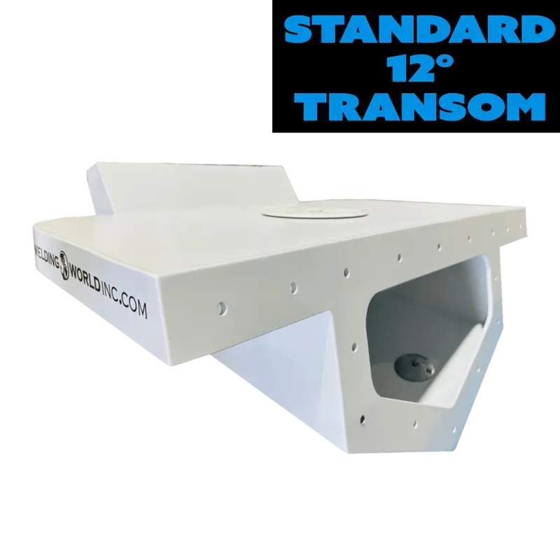 Standard High Flotation Single Outboard Engine Bracket - 12° Transom 1
