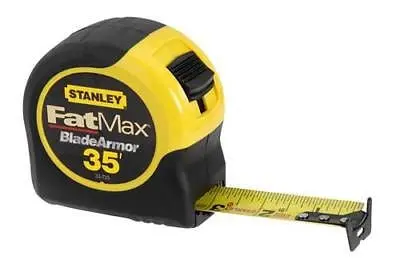 Stanley Fatmax 33-735 35' Measuring Tape Rule - Quantity Of 4 1