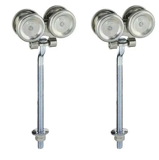Stanley N174-268 5220 2-Pack Of Zinc Box Rail Barn Door Trolley Hanger Rollers - Quantity Of 1 1
