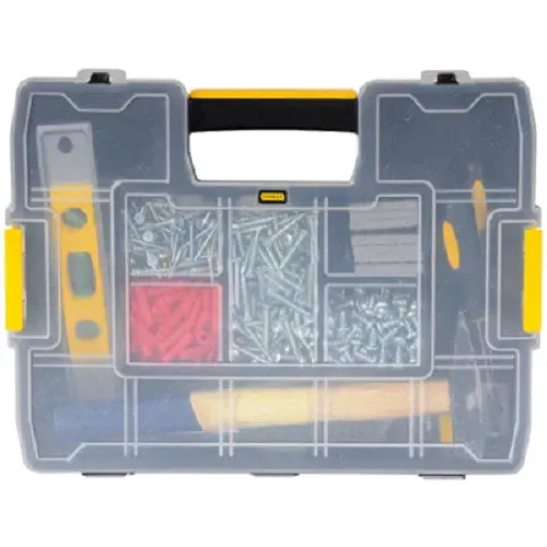 Stanley Stst14022 Sort-Master Junior Small Parts Storage Organizers - Quantity Of 6 1