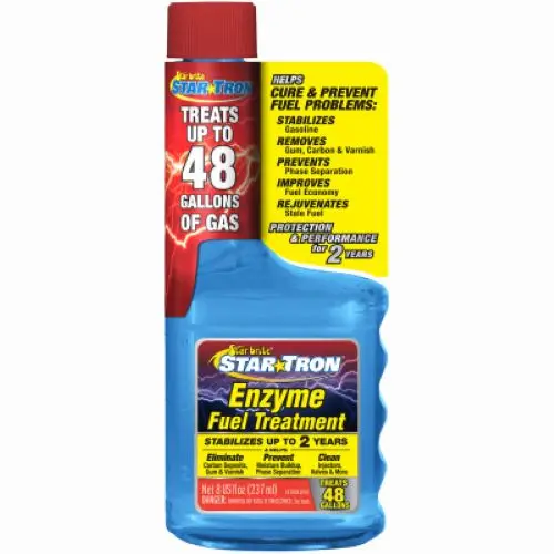 Star Brite 14308 8 Oz Bottle Of Star Tron Enzyme Gas Additive Fuel Treatment - Quantity Of 6 1