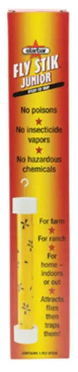Starbar 100503350 Fly Stik Junior No Poison Fly Trap - Quantity Of 24 1