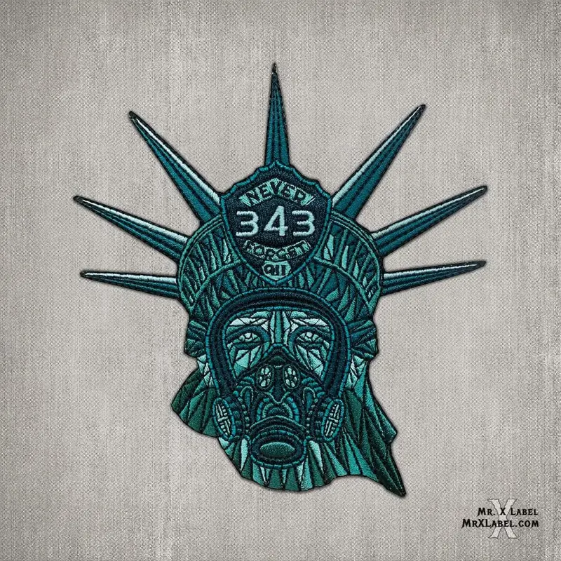 Statue Of Liberty - 343 Fire Patch 1
