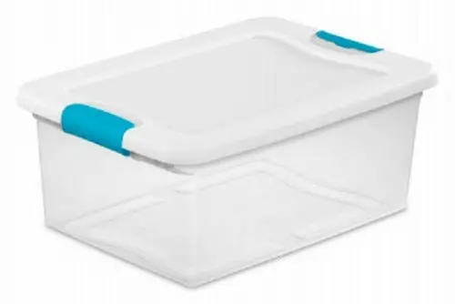 Sterilite 14948012 15 Qt Latching Storage Box - Quantity Of 12 1