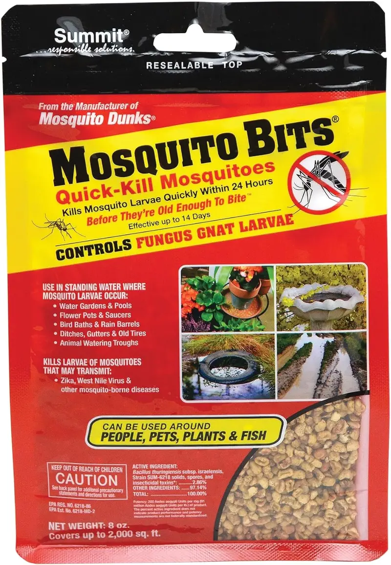 Summit 116-12 8 Oz Bag Of Mosquito Pest Control Bits - Quantity Of 8 1