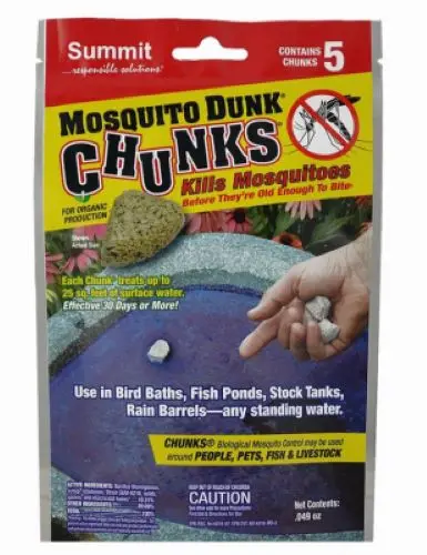 Summit 175-12 5-Count Pack Of Mosquito Dunk Chunks 1