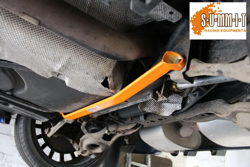 Summit Focus Mk2 Rs & St Lower Rear 2 Point Sub-Frame To Tie Bar Strengthing Brace 1