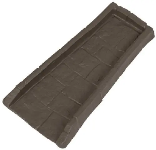 Suncast Sbr24 Brown Decorative Gutter Downspout Splash Blocks - Quantity Of 6 1