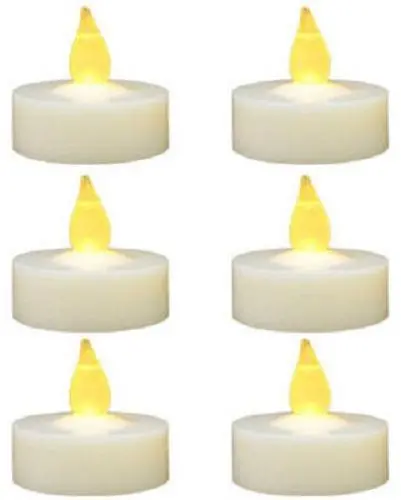 Sylvania V24301 6 Pack Of Battery Operated Led Tealight Candles - Quantity Of 18 1