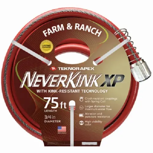 Teknor-Apex 9846-75 3/4" X 75' Farm & Ranch Never Kink Xtreme No Tangle Pro Garden Hose - Quantity Of 1 1