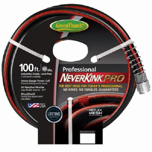 Teknor-Apexgt8844-100 5/8" X 100' Ft Neverkink Commercial Duty Garden Hose - Quantity Of 1 1