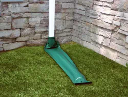 Thermwell De46 46" Green Roll Out / Roll Up Automatic Downspout Extenders - Quantity Of 3 1