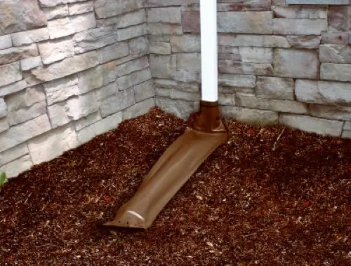 Thermwell De46br 46" Brown Roll Out / Roll Up Automatic Downspout Extenders - Quantity Of 12 1