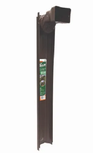 Thermwell Gws3b Brown Adjustable Flip Up Extendable Downspout Extender - Quantity Of 6 1