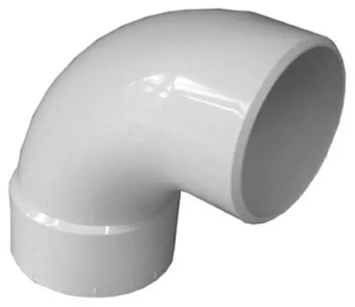 Tigre 36-2061 Schedule 40 3" Inch Pvc 90 Degree Long Turn Street Plumbing Elbow 1