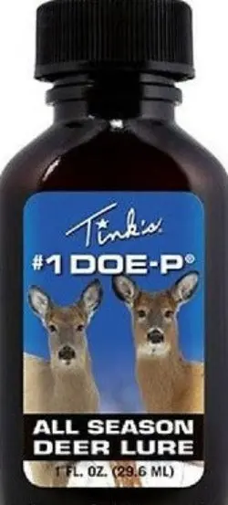 Tinks W6249 1 Ounce #1 Doe-P Non Estrous All Season Deer Lure - Quantity Of 8 1
