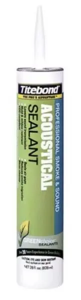 Titebond 2892 29 Oz Tube Of Green Choice White Pro Acoustical Sound Sealant 1