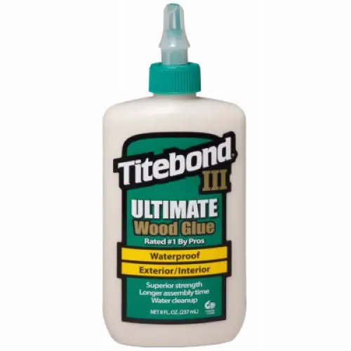 Titebond Iii 1413 8 Oz Bottle Of Ultimate Wood Glue 1