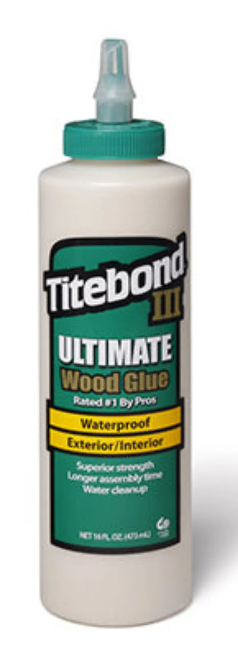 Titebond Iii 1414 16 Oz Bottle Of Ultimate Wood Glue 1