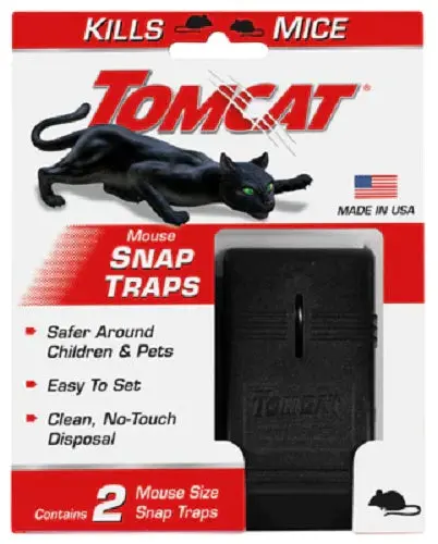 Tomcat 0361510 2-Pack Mouse Mice Snap Trap - Quantity Of 36 1