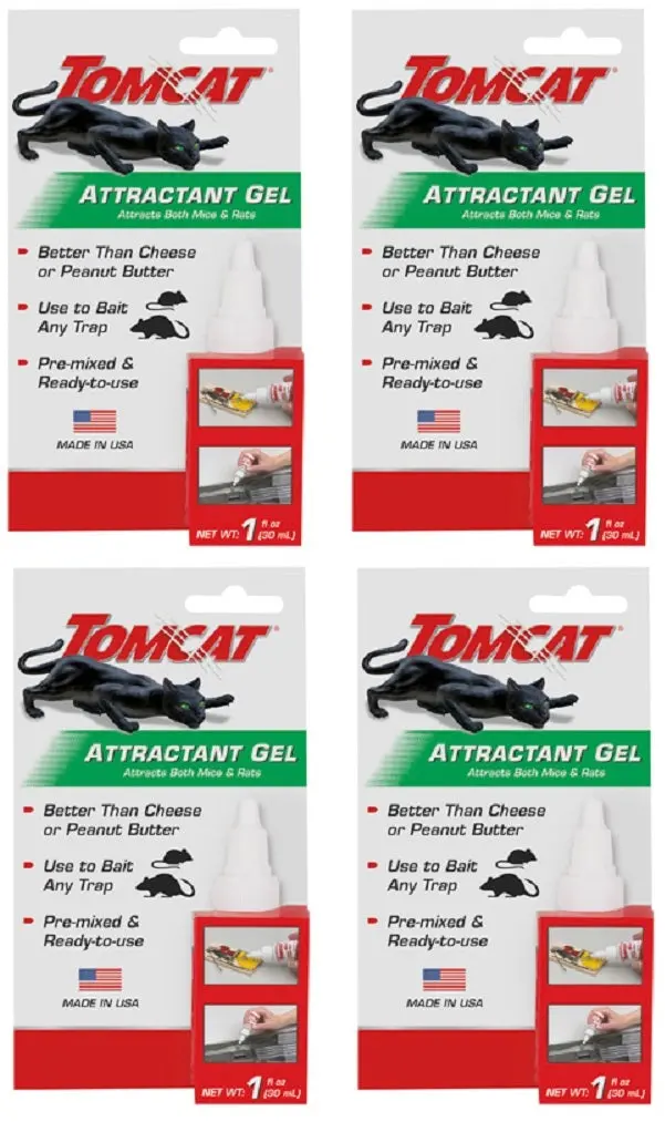 Tomcat 0362210 Mouse Trap Attractant Gel - Quantity Of 4 1